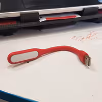 چراغ مطالعه ی  مدل جیبی USB 