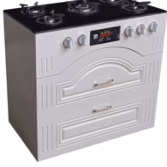 اجاق گازکابینتی mdf دوکشو