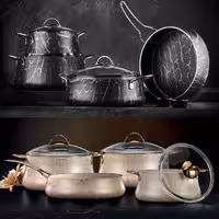 سرویس قابلمه 9 پارچه گرانیت پاچی ترکیه PACI