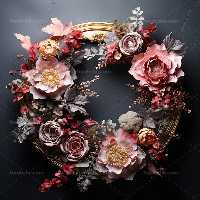 بک دراپ عکاسی گلهای صورتی | گرافیک با طعم تربچه