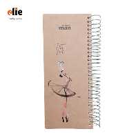 دفترچه یادداشت ایمان مدل تو دو لیست طرح بارلین