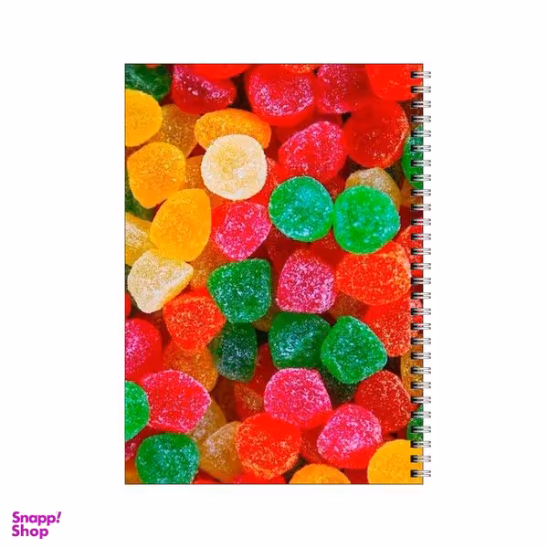 دفتر مشق 100 برگ بامبیلیپ طرح پترن پاستیلی کد 2694460