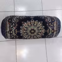 پشتی سنتی گرد مخمل ..بالشت لوله ای مخمل سنتی ..بالشت قلقلی 