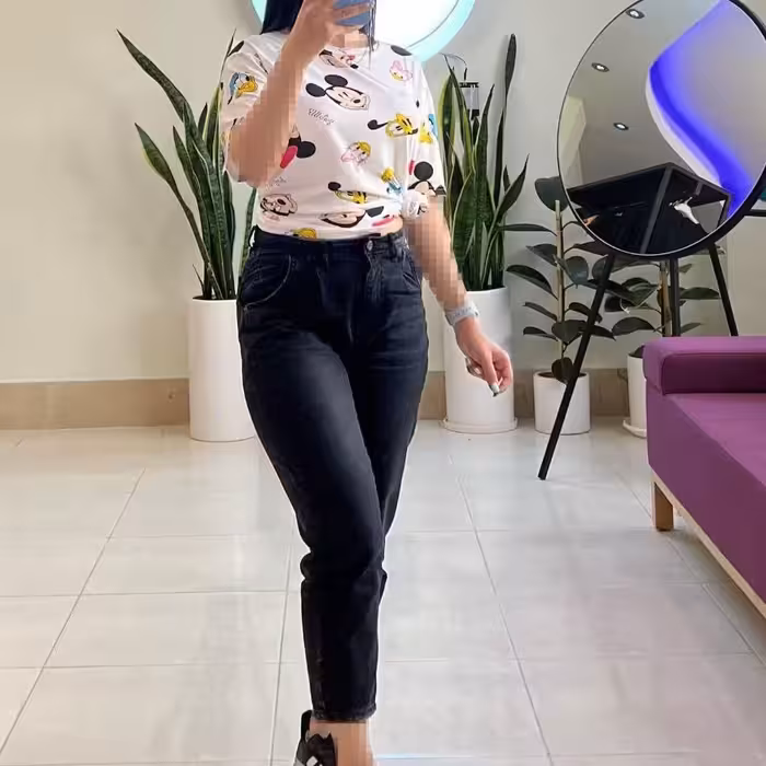 تیشرت قواره دار میکی موس وارداتی