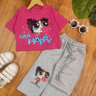 کراپ وشلوارhaopy girl