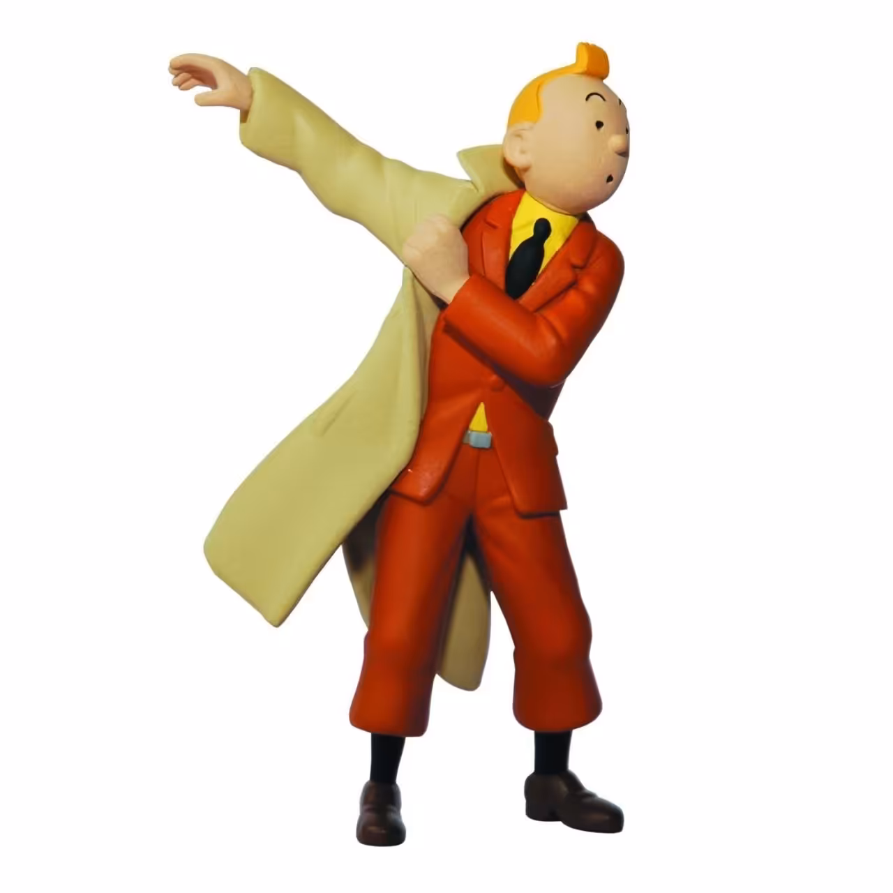 فیگور مدل Tintin putting coat on
