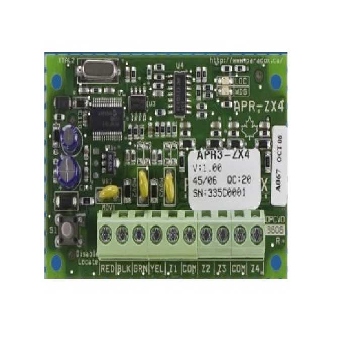 ماژول توسعه زون پارادوکس مدل ZX4