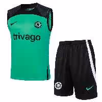 ست تمرین آستین حلقه چلسی 2024 سبز