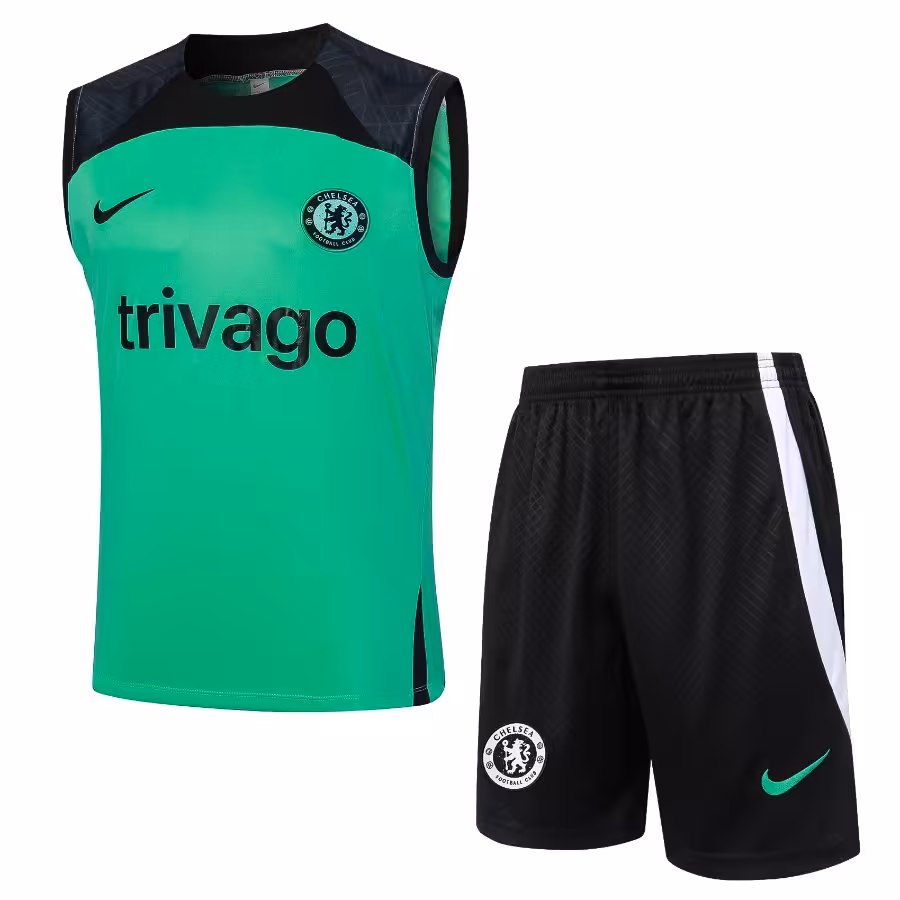 ست تمرین آستین حلقه چلسی 2024 سبز