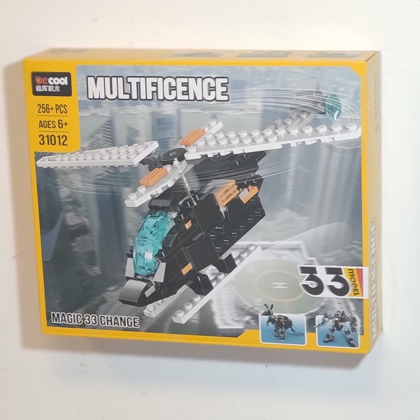 لگو هلیکوپتر  برند De cool کد 31012