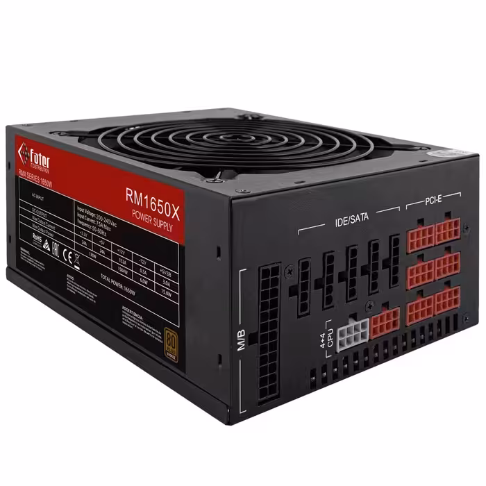 منبع تغذیه کامپیوتر فاطر مدل RM1650X