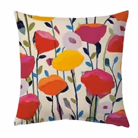 کاور کوسن کراس‌ماه طرح آلاله سایز 40 در 40 سانتی کد c2119