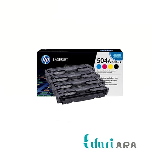 کارتریج لیزری رنگی اچ پی 504A سری کامل