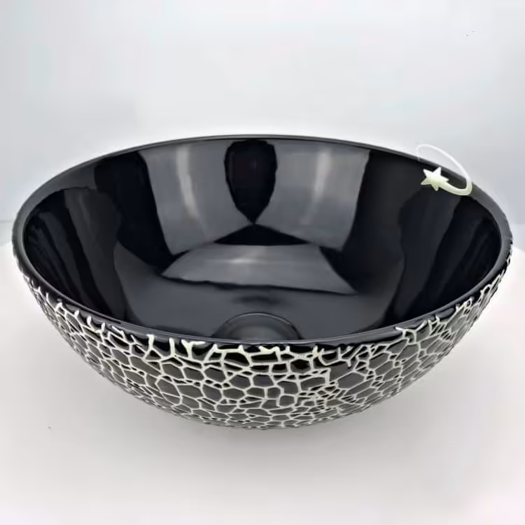 کاسه روشویی کابینتی مشکی مدل تایگر ارسال به سراسر کشور با بسته بندی ویژه
