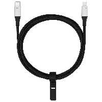 کابل جاست موبایل مدل Just Mobile AluCable USB-C to Lightning طول 1.2 متر - Hiapple.ir