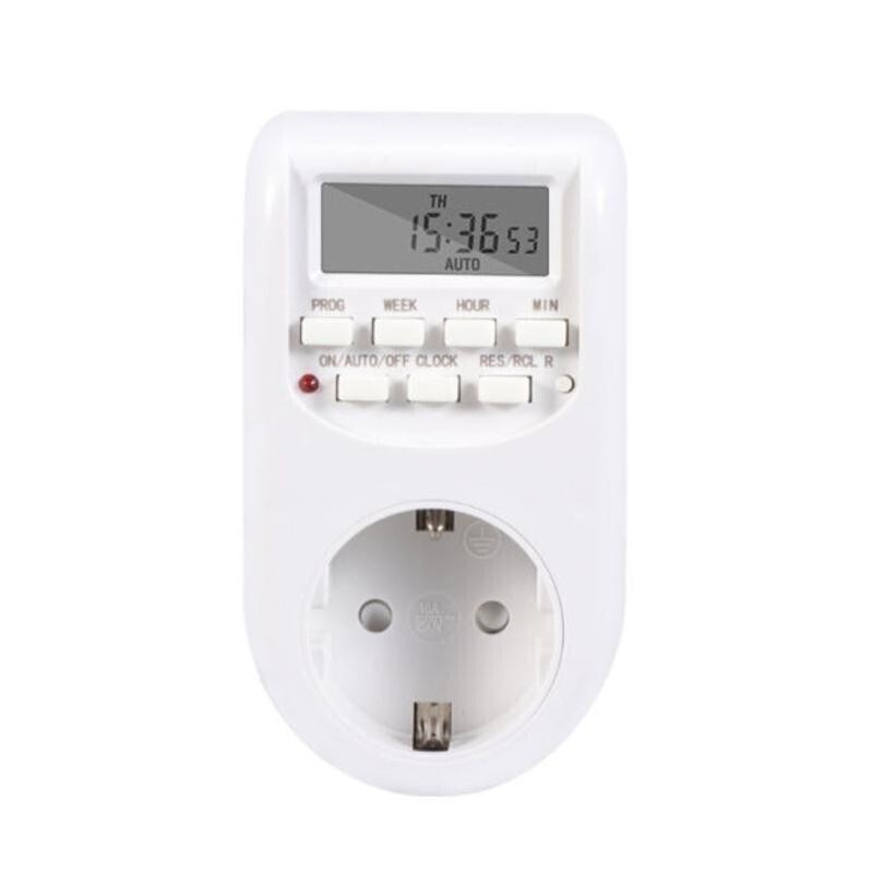 تایمر برق دیجیتال مدل AL-06G سفید
