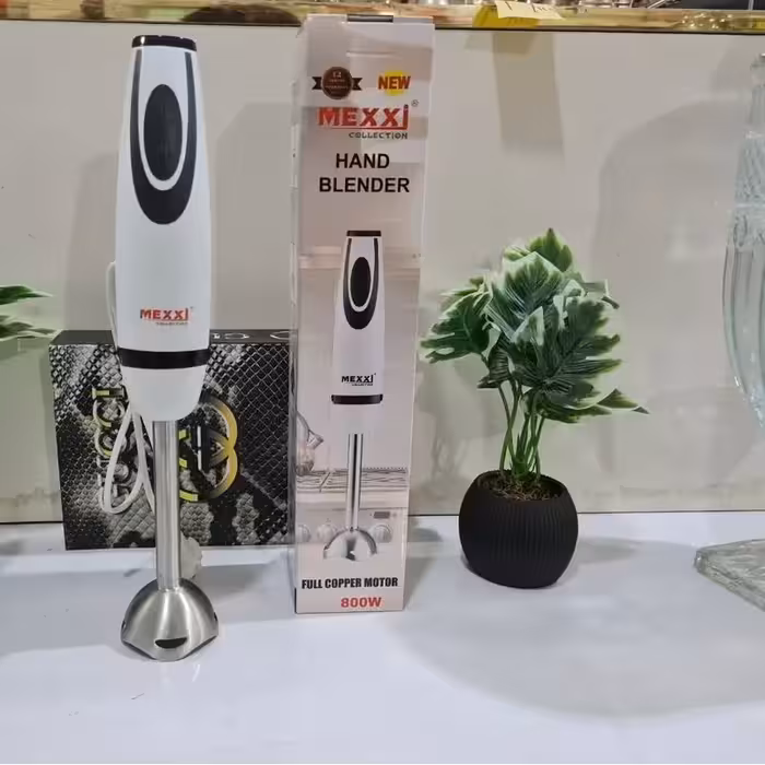 گوشتکوب برقی برند MEXXI (بلندر برقی)مناسب کوبیدن و پوره کردن سیب زمینی و گوجه و بادمجان کبابی و...