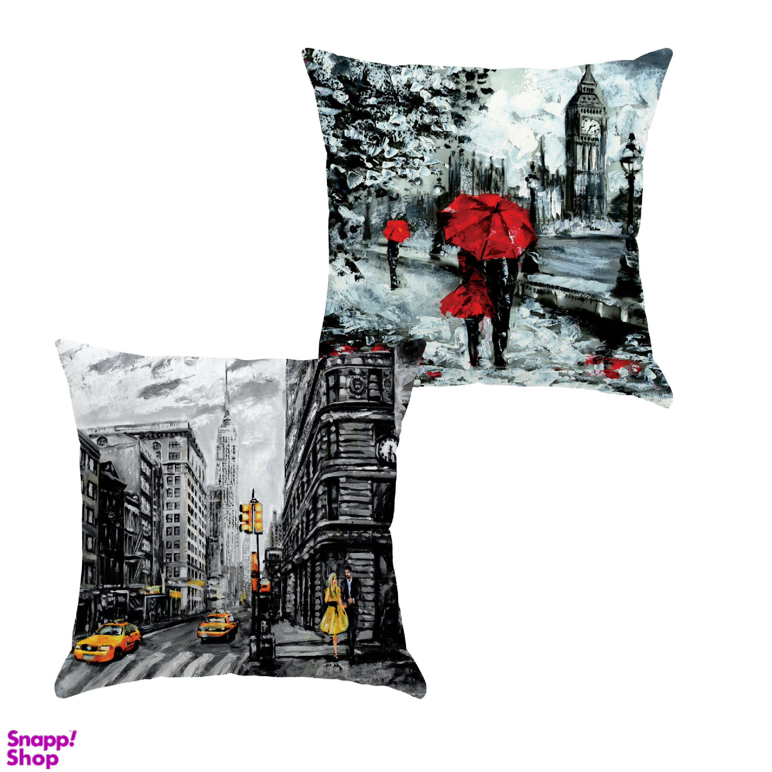 کوسن مدل S22-10119-311 مجموعه 2 عددی چند رنگ