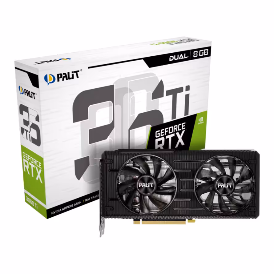 کارت گرافیک پلیت  GeForce RTX 3060 Ti Dual V1 8GB