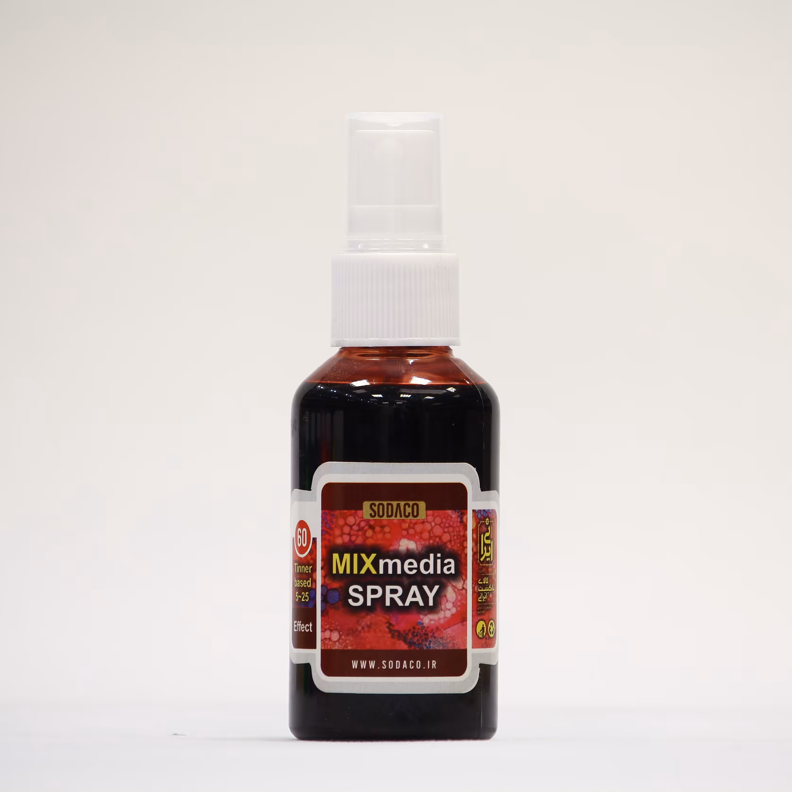 افکت اسپری میکس مدیا 60 میل قهوه ای کد 1303