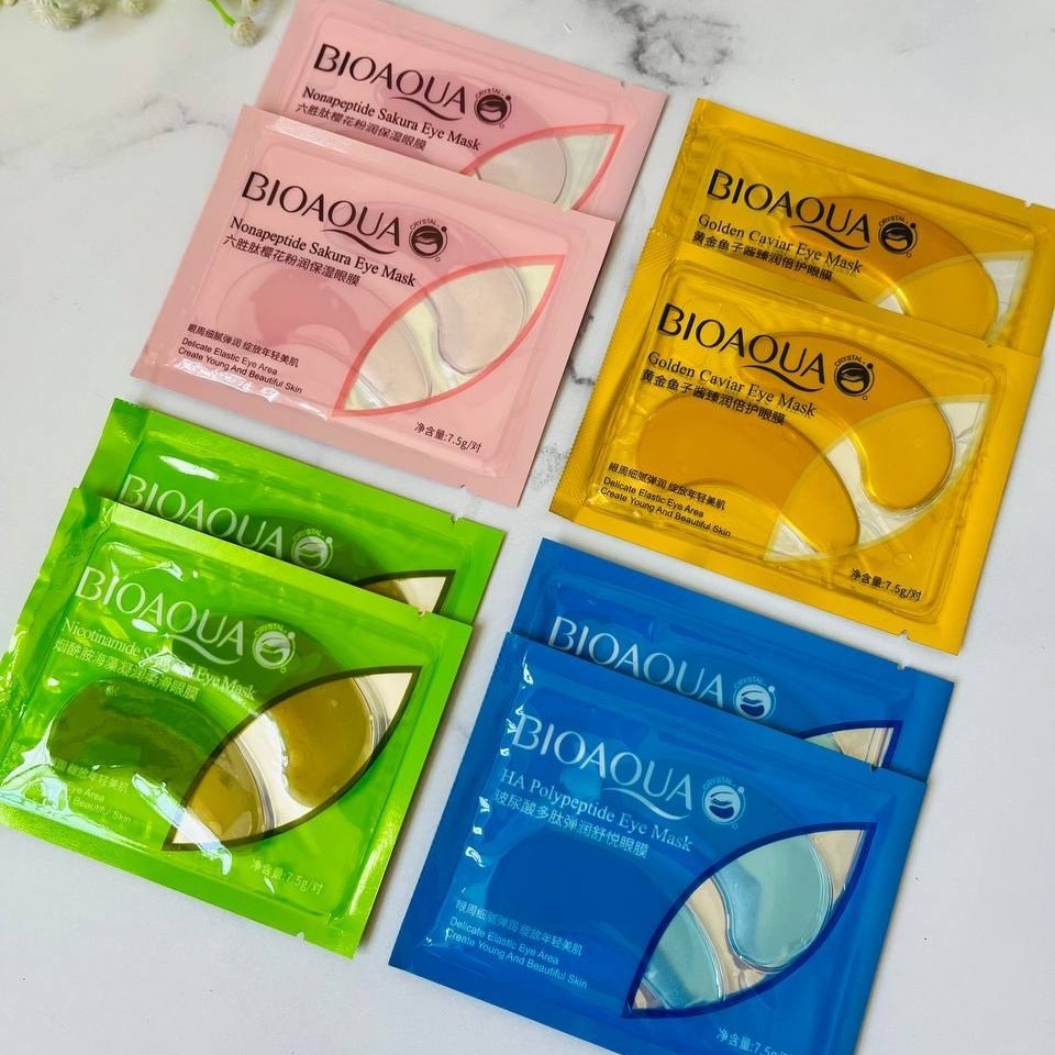 ماسک زیرچشم ورقه ای ( پچ زیرچشم ) بیوآکوا 