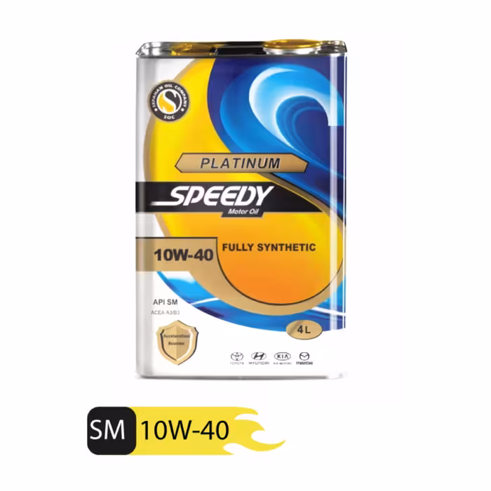 روغن موتور سپاهان اسپیدی پلاتنیوم مدل sm 10w40 (ارسال رایگان) 