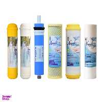 فیلتر دستگاه تصفیه آب آکوا پیورست مدل GOLDEN-TW06 بسته 6 عددی