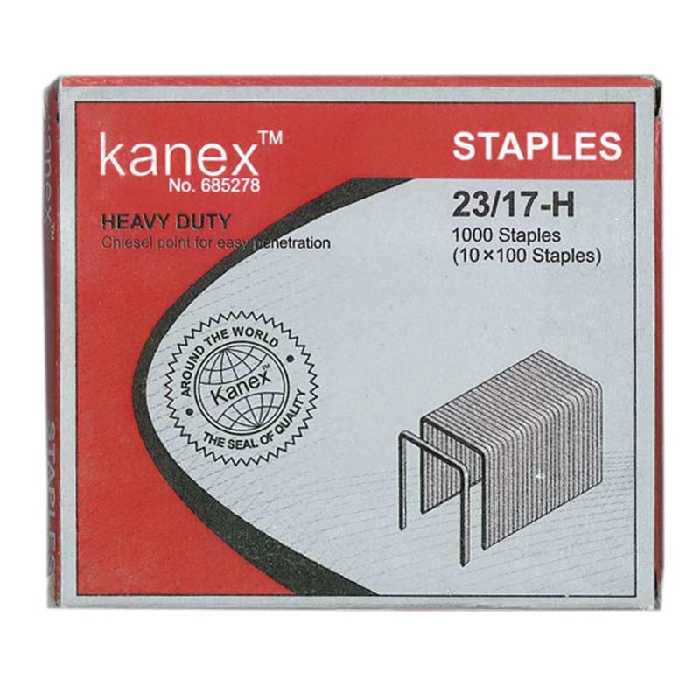 خرید سوزن منگنه سایز 23/17 کانکس Kanex بسته 1000 عددی