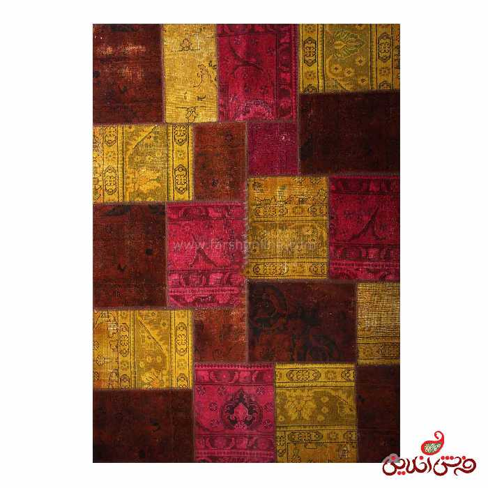 فرش دستباف کلاژ کد 5044