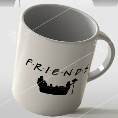 ماگ سرامیکی طرح فرندز کد488