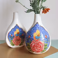 گلدان سه تار مرغ دل