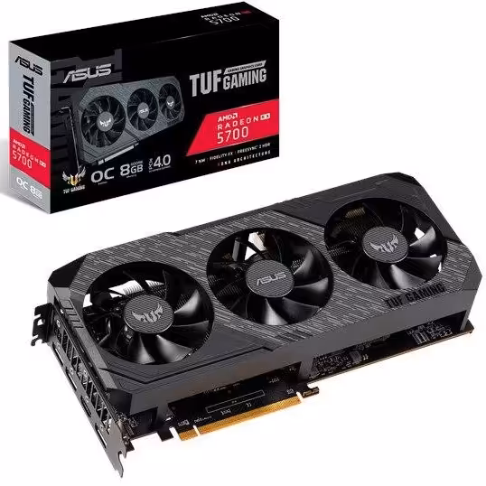 کارت گرافیک ایسوس مدل TUF 3-RX5700-O8G-GAMING با حافظه 8 گیگابایت