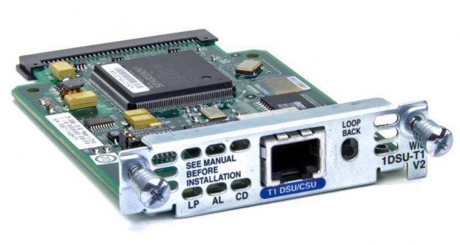 ماژول شبکه سیسکو مدل WIC-1DSU-T1-V2