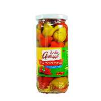 ترشی فلفل زنگوله ای گل باز (تند ملایم) - golbaaz