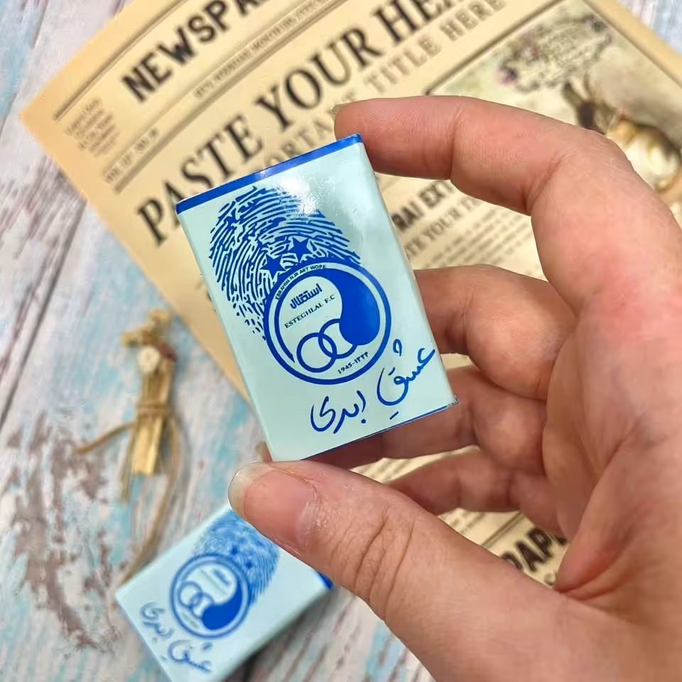 کبریت طرح تیم استقلال 