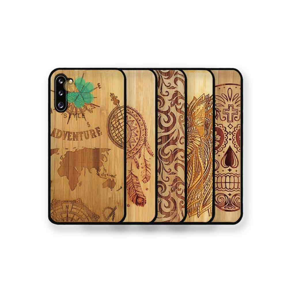 قاب گوشی سامسونگ Samsung Galaxy Note 10 طرح چوب Bomboo