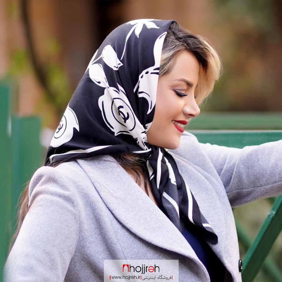 اطلاعات ، قیمت و خرید روسری چاپی مزونی قواره 80 کد RO101