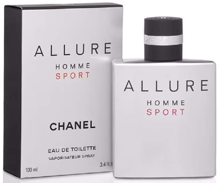 ادو تویلت مردانه شانل مدل Allure Homme Sport با حجم 100 میلی لیتر