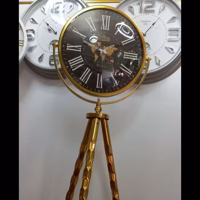 ساعت ایستاده ساعت کنار سالنی ساعت سه پایه  