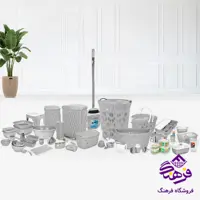 جهیزیه هومکت فلورا 83پارچه طوسی