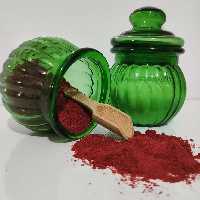 بانکه کدویی رنگ ثابت و تک رنگ بلور  به تعداد محدود موجود است