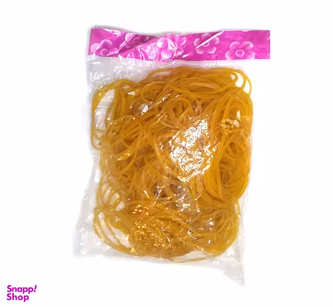 کش پول زرد 5 سانتی متر بسته 100 گرمی