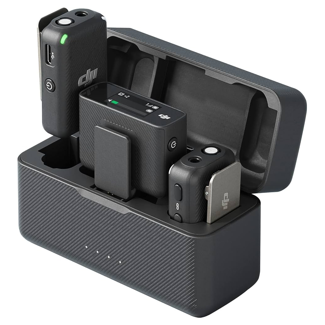 میکروفن بیسیم حرفهای DJI Mic (دو کاربره)