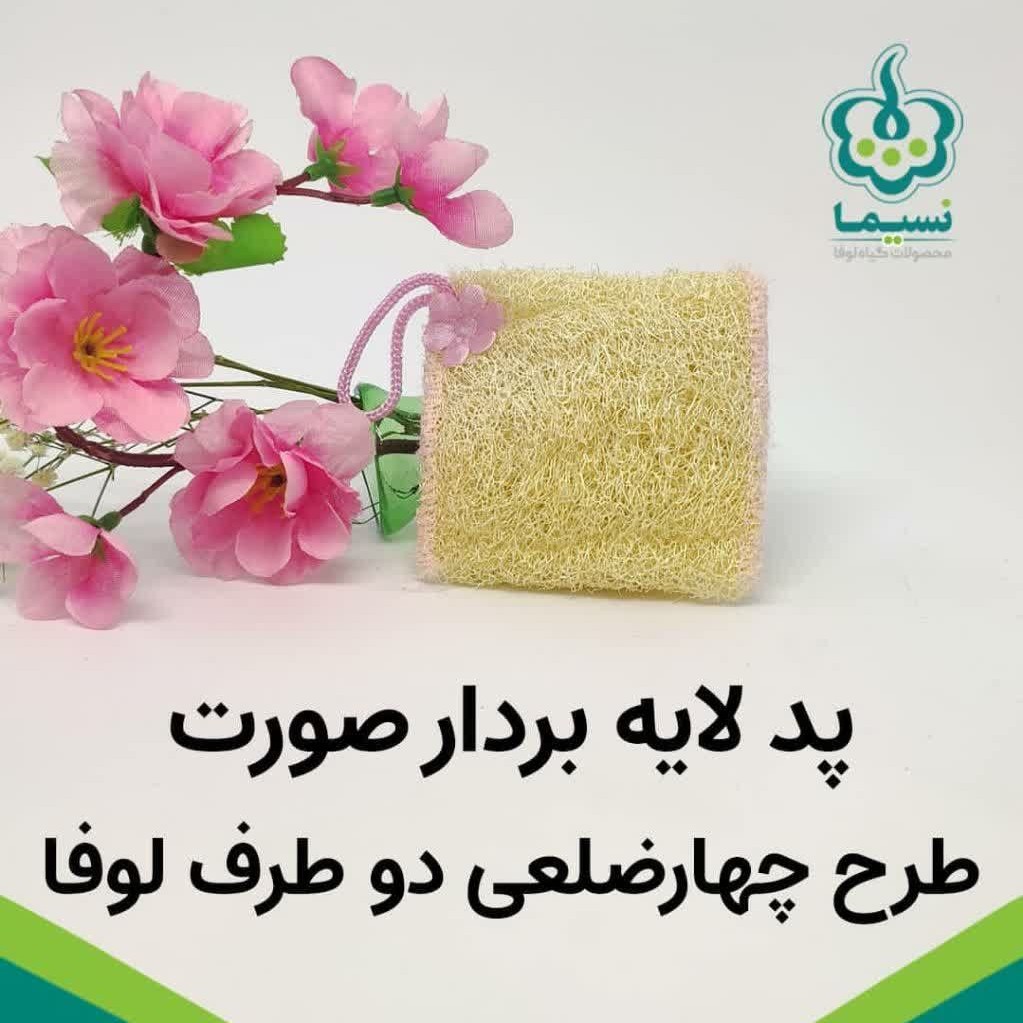 پد لایه بردار صورت مستطیل لوفا