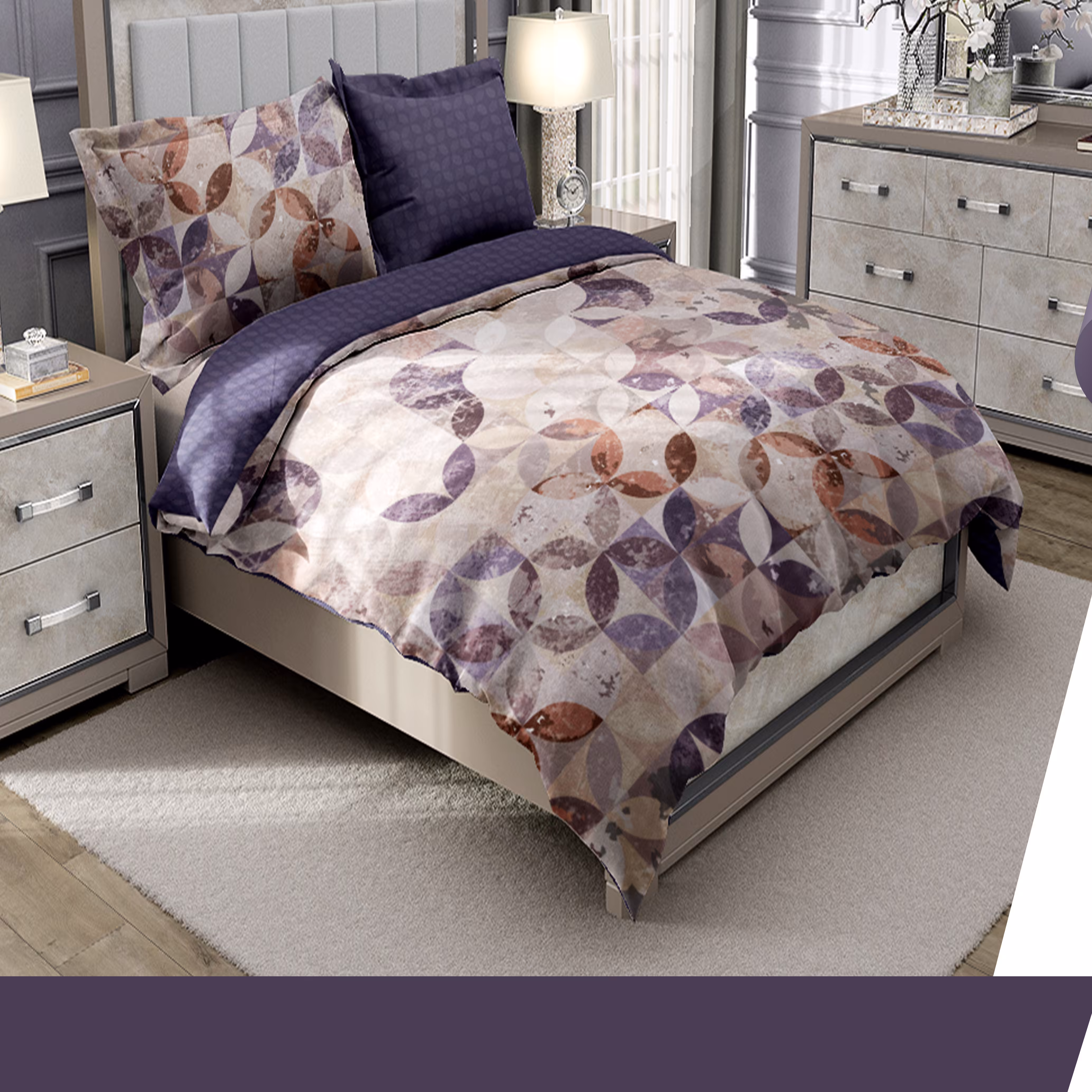 سرویس دونفره پشمی طبی بزرگ طرح ریزان
