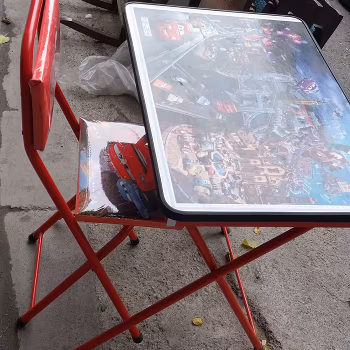 میز تحریر دخترانه و پسرانه باکس دار(پس کرایه)