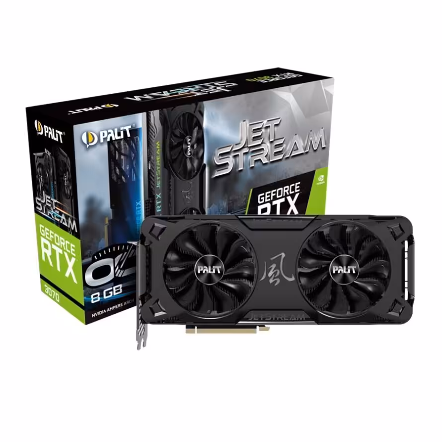 کارت گرافیک پلیت GeForce RTX 3070 JetStream OC V1 8GB