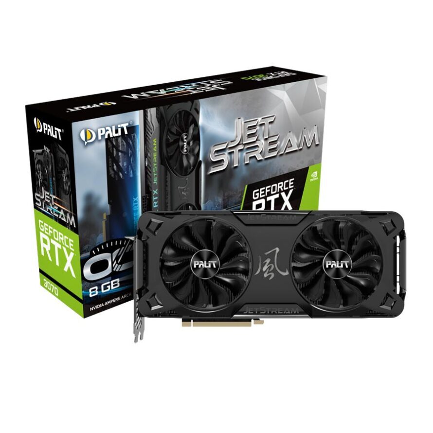 کارت گرافیک پلیت GeForce RTX 3070 JetStream OC V1 8GB