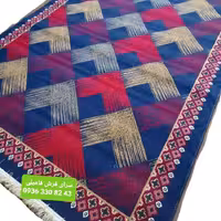 گلیم فرش ماشینی مدل ابرنگی 6متری کد812