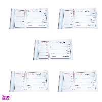 قبض رسید کد 105 شامل 5 بسته 100عددی